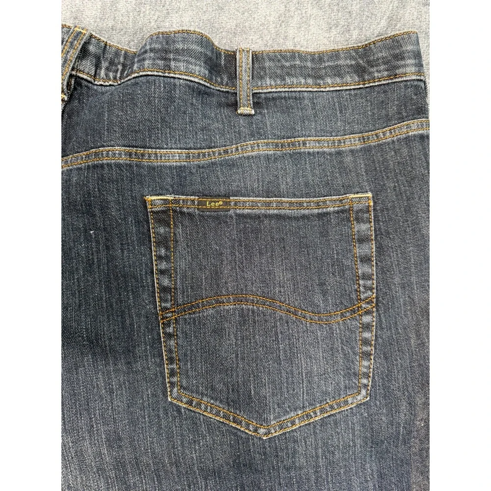Lee Loose Fit Denim Bermuda Shorts Womens 50x30 Blue Jean Walking Shorts